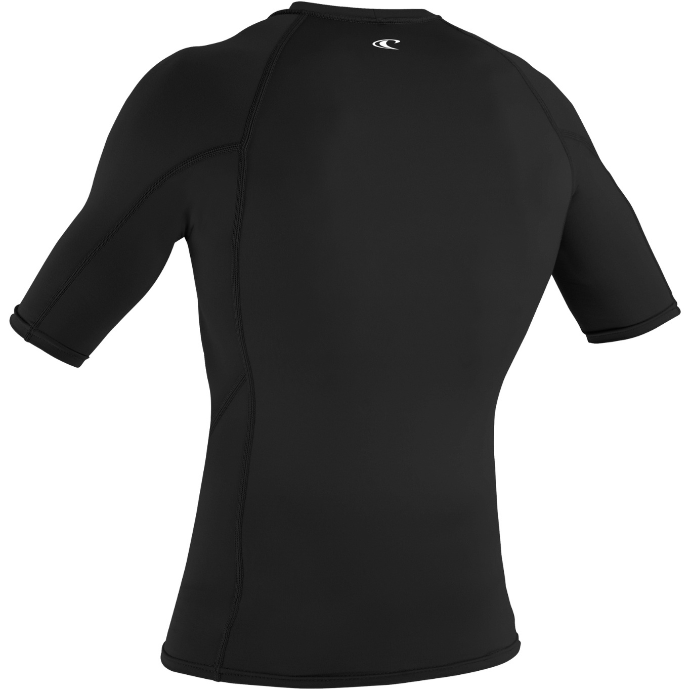 2026 O'Neill Mens Basic Skins Short Sleeve Rash Vest 5713 - Black